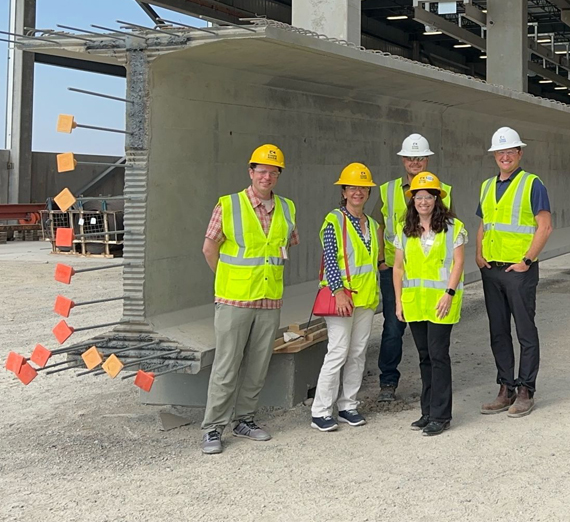 Students explore sustainable options for seating on Boeing aircrafts.